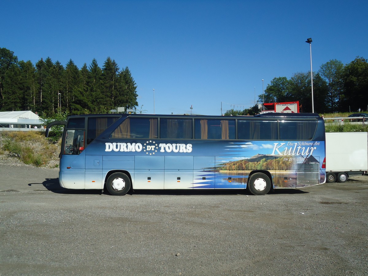 (140'494) - Durmo Tours, Reichenburg - GV 750-CF - Mercedes am 16. Juli 2012 in Bern, CarTerminal P+R