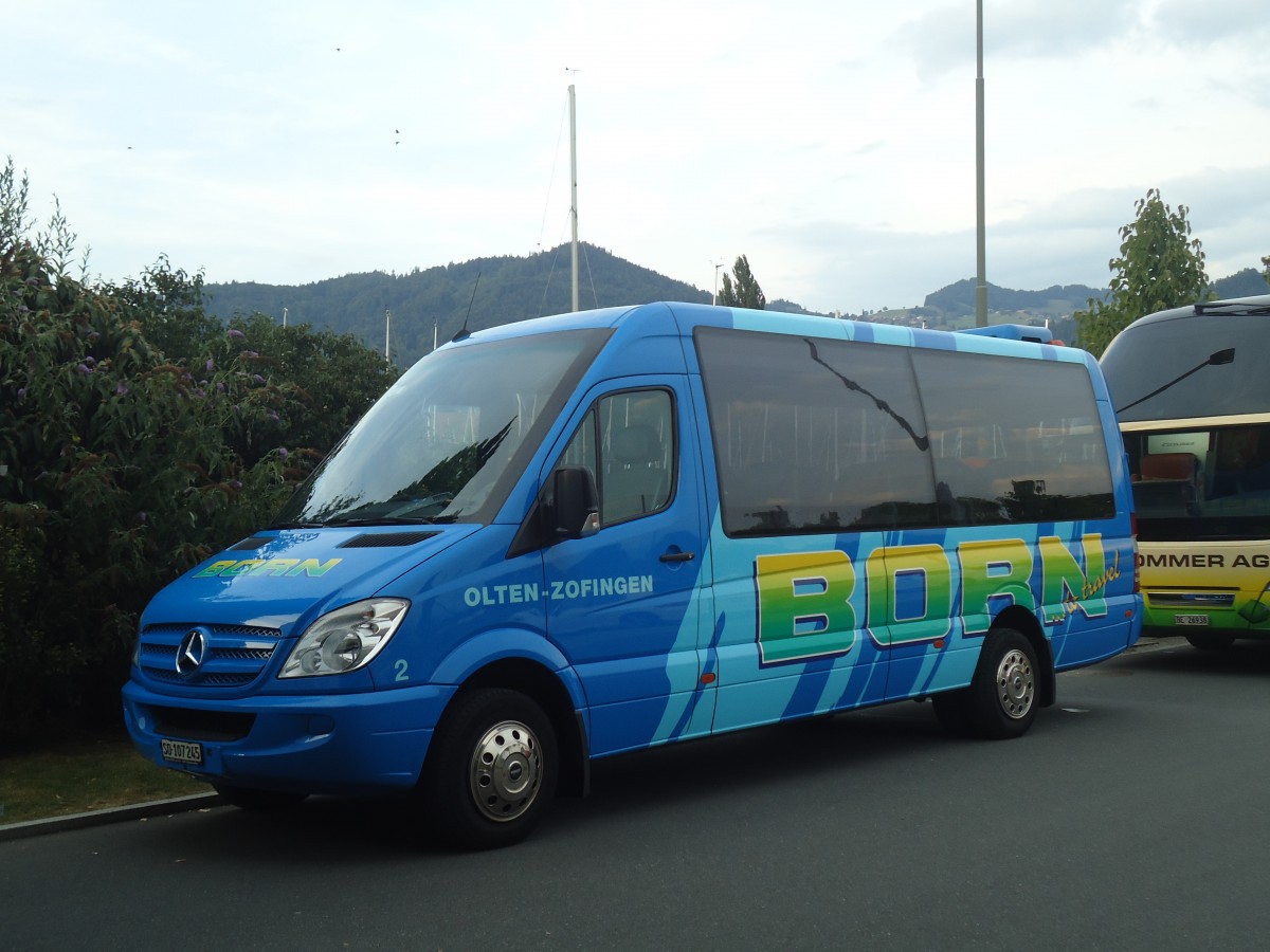 (141'029) - Born, Olten - Nr. 2/SO 107'245 - Mercedes am 4. August 2012 in Thun, Strandbad