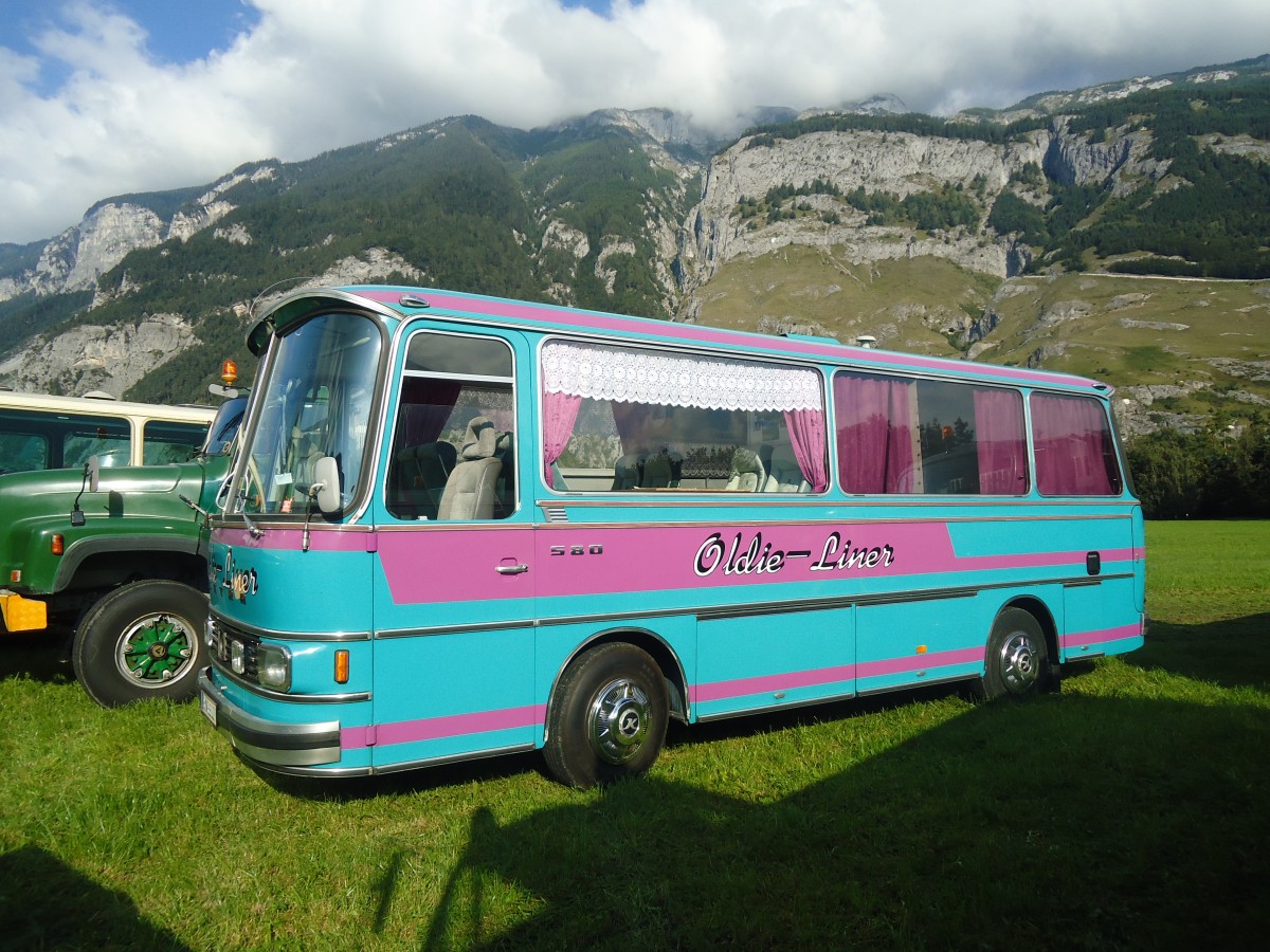 (141'600) - Aus Oesterreich: Wstner, Bezau - B 499 DZ - Setra am 15. September 2012 in Chur, Waffenplatz