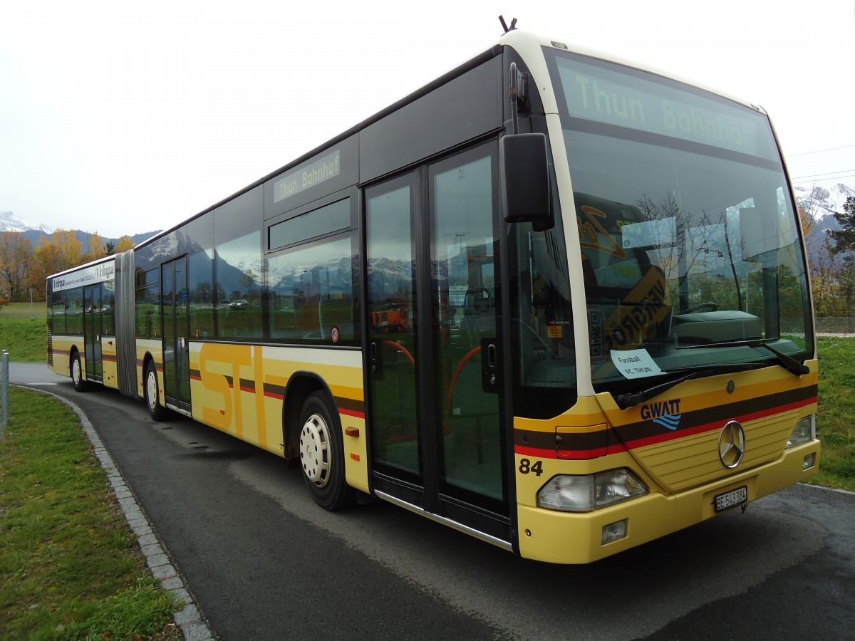 (142'180) - STI Thun - Nr. 84/BE 543'384 - Mercedes am 4. November 2012 in Thun, Arena Thun