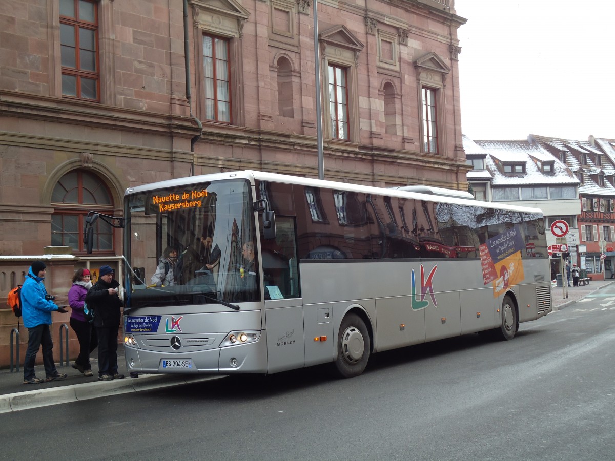 (142'350) - Kunegel, Colmar - BS 204 SE - Mercedes am 8. Dezember 2012 in Colmar, Thtre