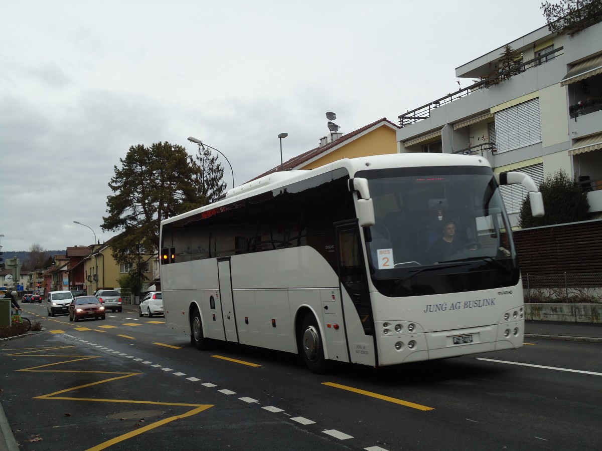 (142'696) - Jung, Zrich - ZH 5011 - Temsa am 28. Dezember 2012 in Thun, Drrenast