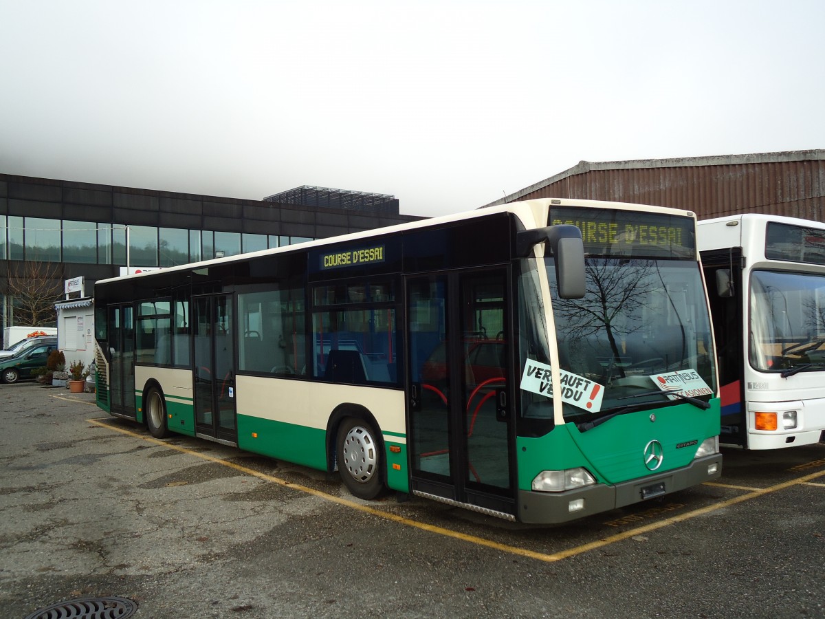 (142'806) - TPM Morges - Nr. 68 - Mercedes (ex Chrisma, St. Moritz Nr. 1) am 29. Dezember 2012 in Biel, Rattinbus