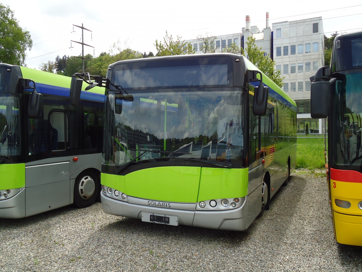 (143'999) - Busland, Burgdorf - Nr. 36 - Solaris am 9. Mai 2013 in Kloten, EvoBus