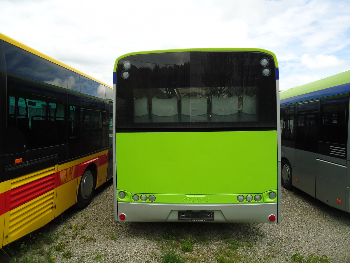 (144'012) - Busland, Burgdorf - Nr. 36 - Solaris am 9. Mai 2013 in Kloten, EvoBus