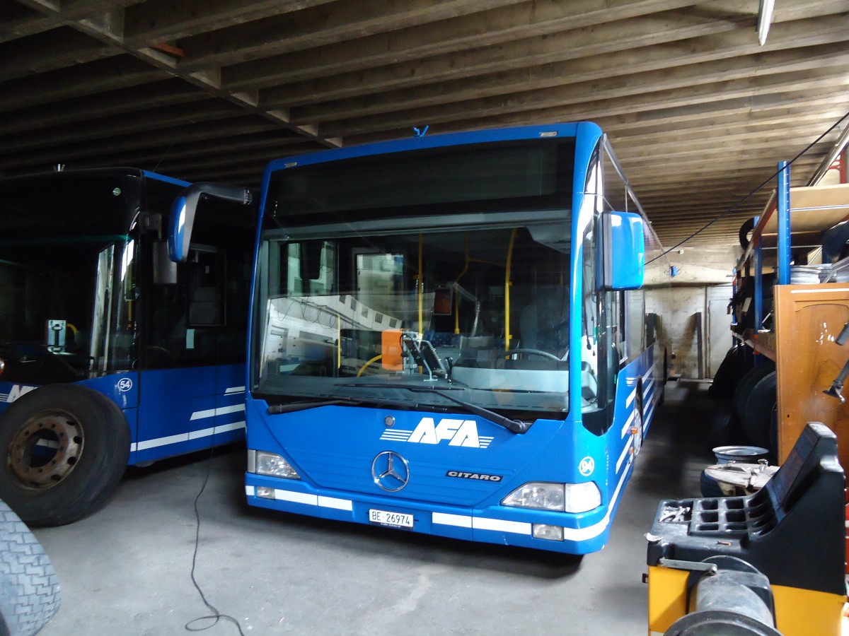 (144'545) - AFA Adelboden - Nr. 94/BE 26'974 - Mercedes am 25. Mai 2013 im Autobahnhof Adelboden