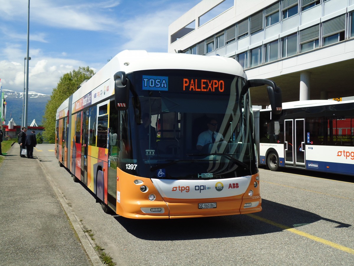 (144'686) - TPG Genve - Nr. 1397/GE 960'867 - Hess/Hess TOSA am 27. Mai 2013 in Genve, Palexpo