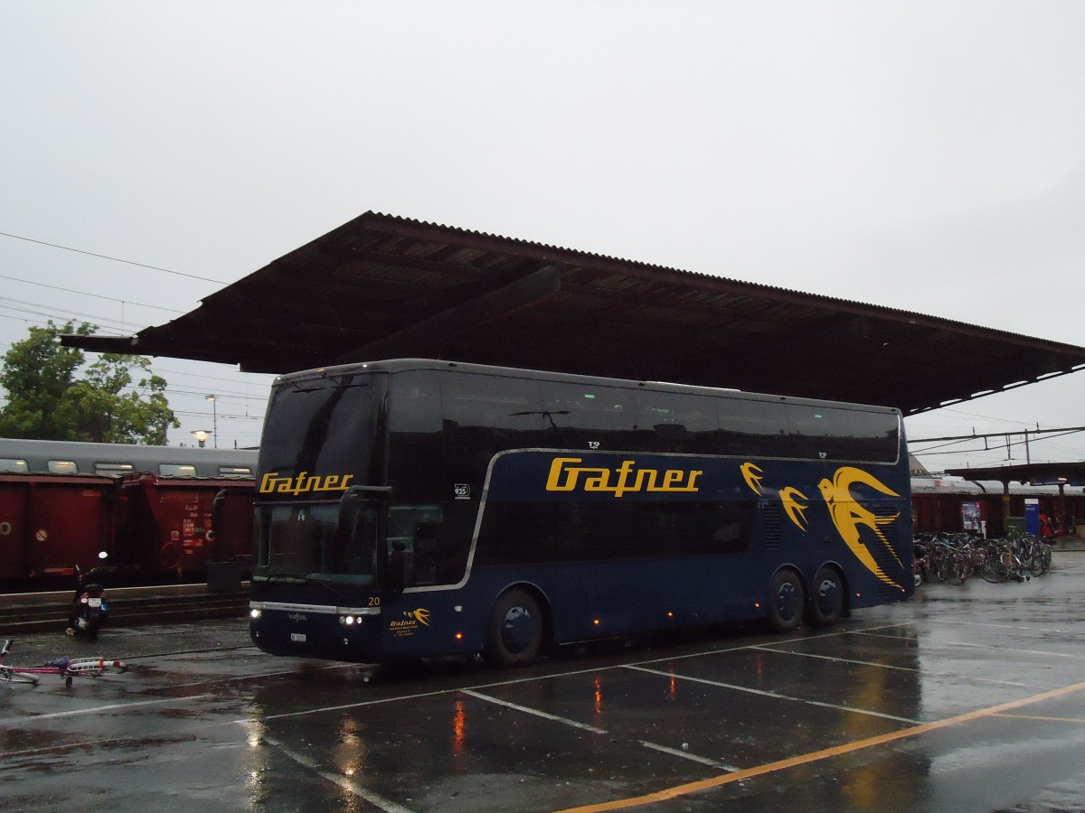 (144'782) - Gafner, Thun - Nr. 20/BE 144'782 - Van Hool am 1. Juni 2013 in Thun, CarTerminal