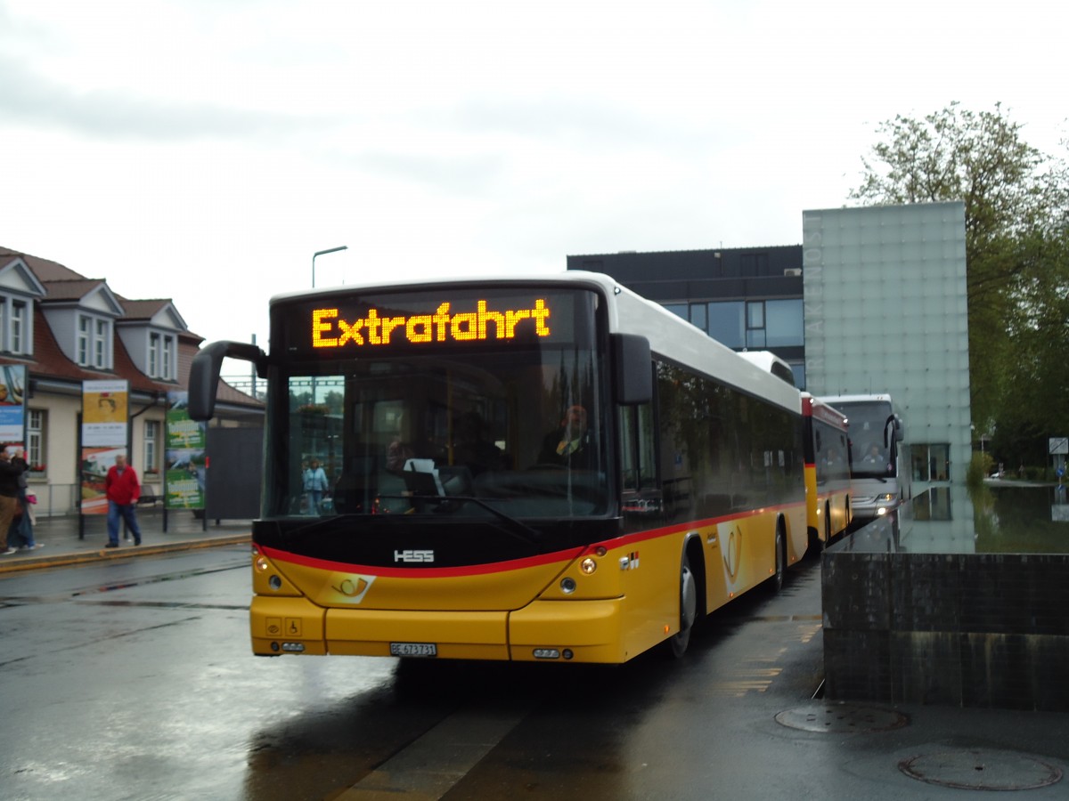 (145'508) - Klopfstein, Laupen - Nr. 10/BE 673'731 - Hess am 29. Juni 2013 beim Bahnhof Interlaken Ost