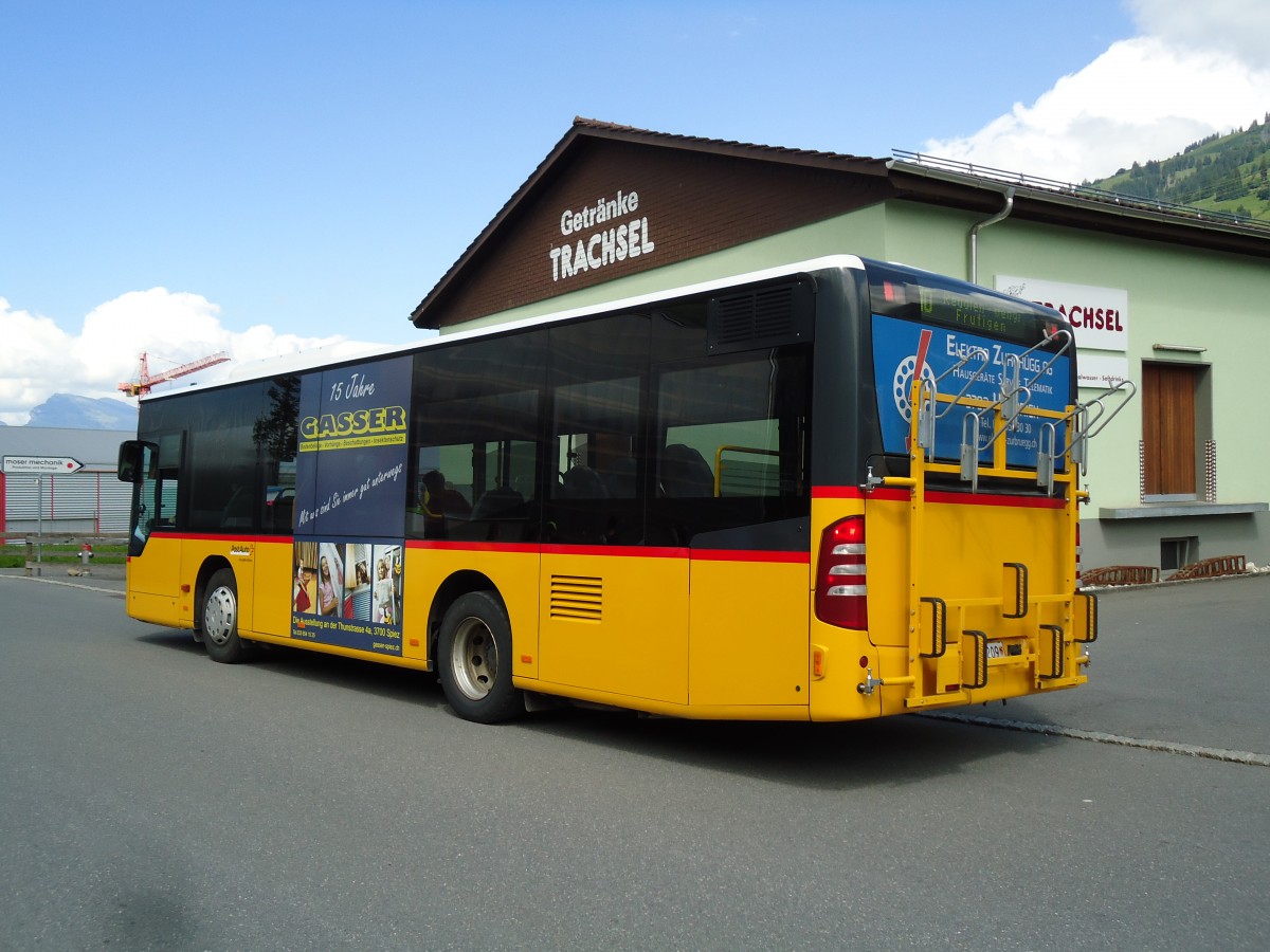 (145'582) - PostAuto Bern - BE 508'209 - Mercedes (ex Portenier, Adelboden Nr. 9) am 30. Juni 2013 in Frutigen, 100 Jahre BLS