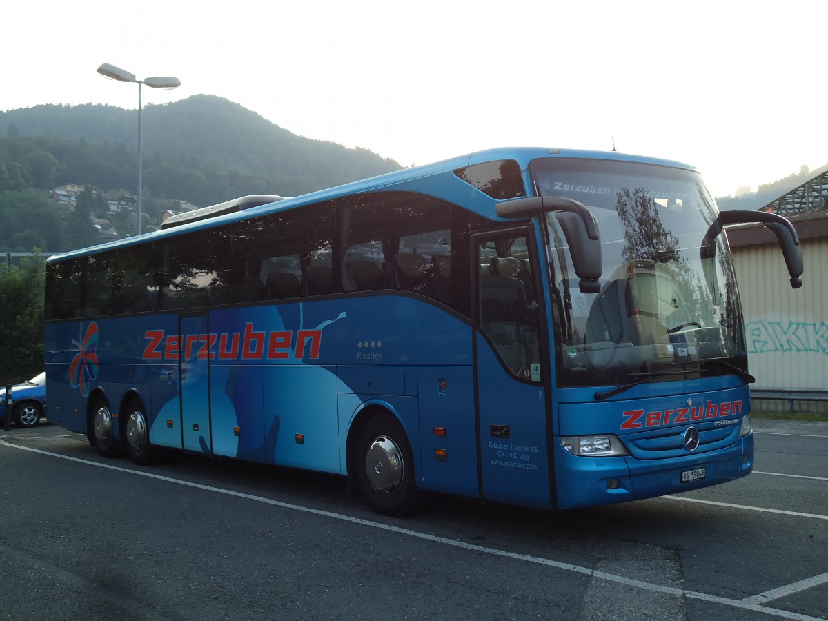 (145'735) - Zerzuben, Visp-Eyholz - Nr. 7/VS 59'848 - Mercedes am 12. Juli 2013 in Thun, Seestrasse