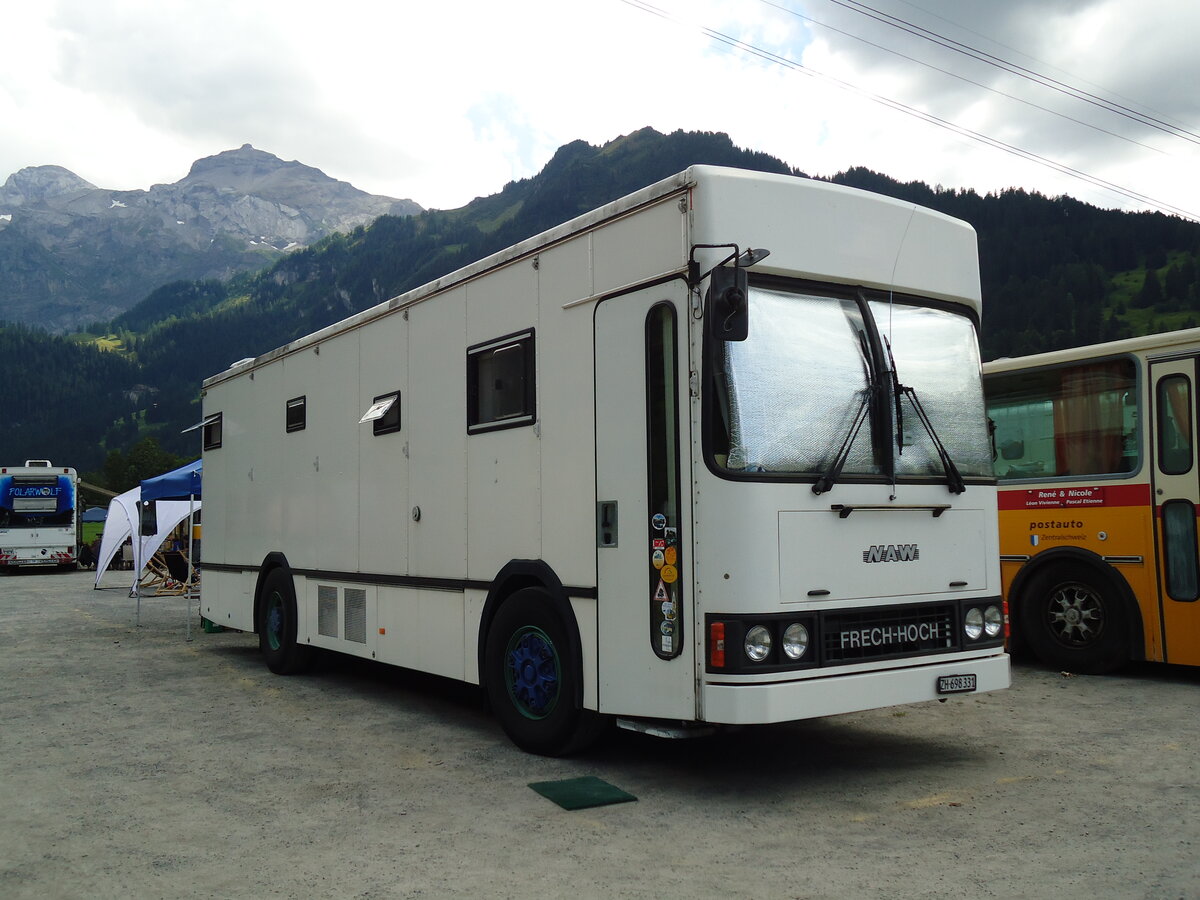 (146'344) - Rtsche, Rti - ZH 698'331 - NAW/FHS am 17. August 2013 in Lenk, Metschbahnen