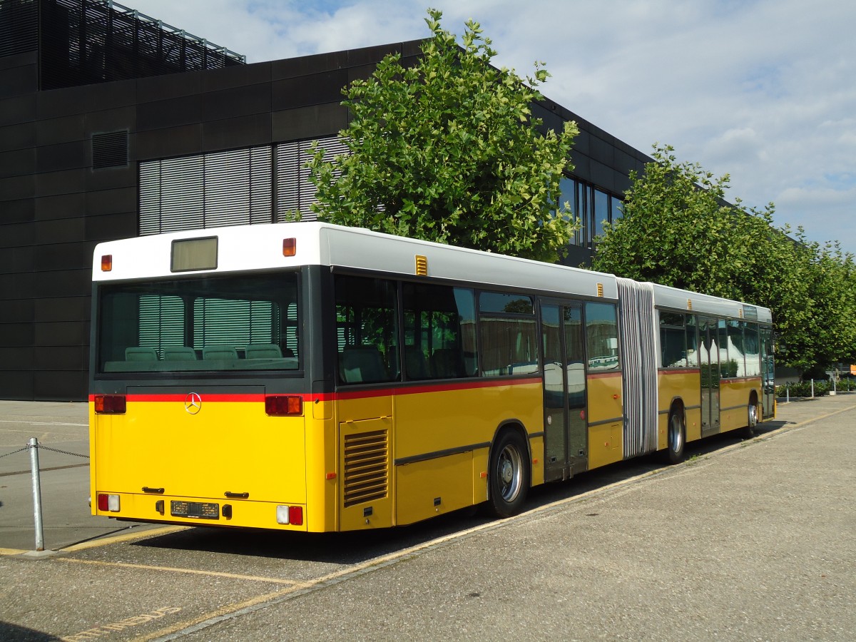 (146'827) - PostAuto Zrich - Nr. 49 - Mercedes (ex Nr. 23; ex P 27'727) am 31. August 2013 in Biel, Rattinbus