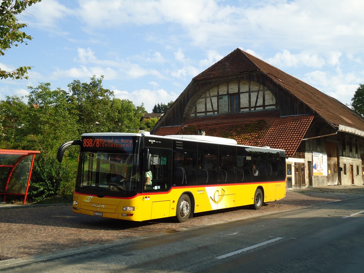 (146'854) - Steiner, Messen - SO 21'820 - MAN am 31. August 2013 in Schnottwil, Post