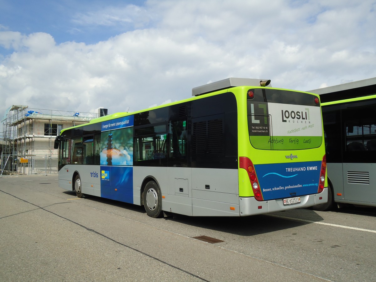 (146'867) - Busland, Burgdorf - Nr. 17/BE 612'513 - Van Hool am 1. September 2013 beim Bahnhof Burgdorf