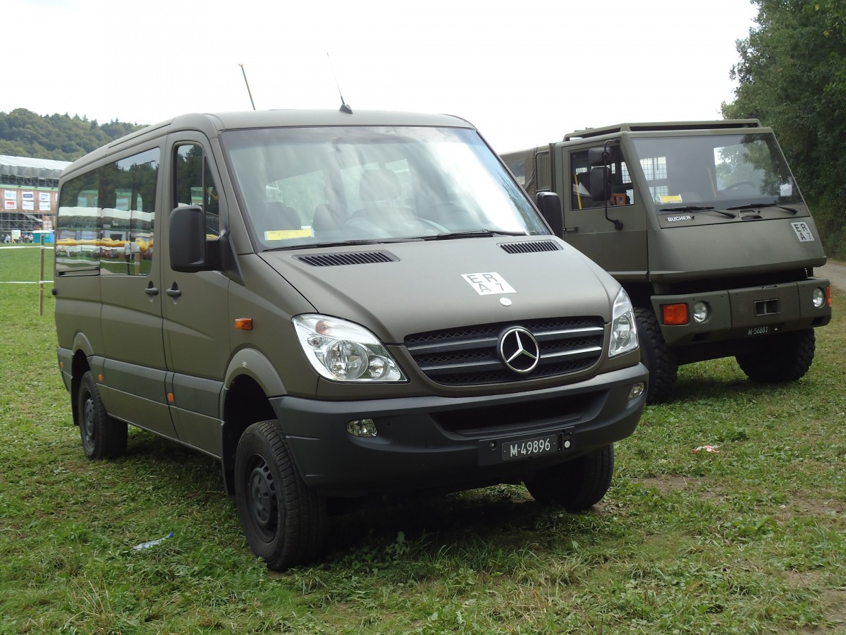 (146'873) - Schweizer Armee - M+49'896 - Mercedes am 1. September 2013 in Burgdorf ESAF