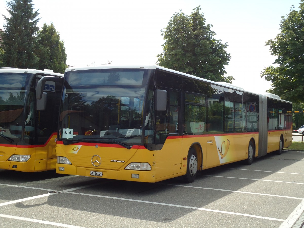 (146'918) - Ryffel, Uster - Nr. 201(23)/ZH 26'345 - Mercedes am 1. September 2013 in Brugdorf, Markthalle