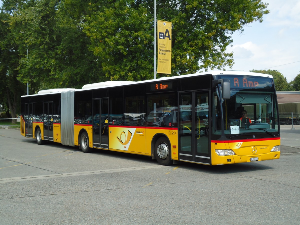 (146'936) - PostAuto Nordschweiz - BL 196'034 - Mercedes am 1. September 2013 in Burgdorf, AMP