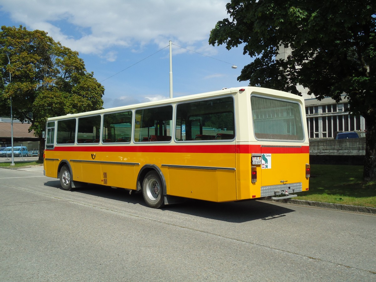 (146'946) - Wegmller, Bern - Nr. 12/BE 530'697 - FBW/Tscher (ex Grob, Glattfelden; ex FBW-Club, Mnnedorf; ex Merkli&Solioz, Wetzikon; ex Stutz, Oberlunkhofen) am 1. September 2013 in Burgdorf, AMP