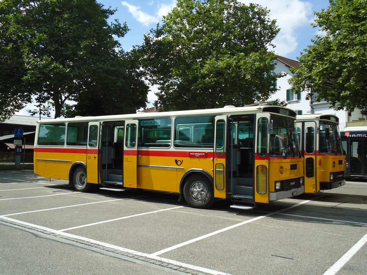 (146'947) - Wegmller, Bern - Nr. 12/BE 530'697 - FBW/Tscher (ex Grob, Glattfelden; ex FBW-Club, Mnnedorf; ex Merkli&Solioz, Wetzikon; ex Stutz, Oberlunkhofen Nr. 12) am 1. September 2013 in Burgdorf, Markthalle