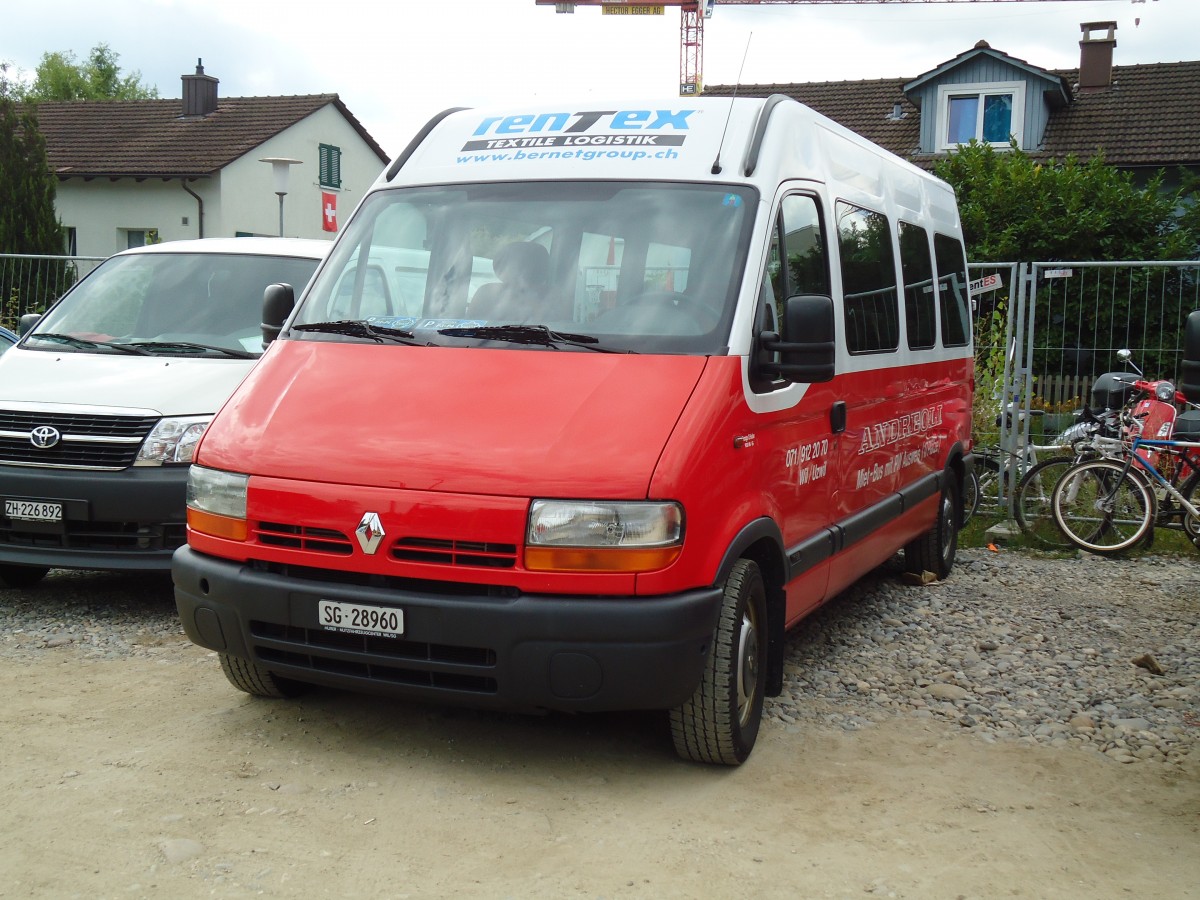 (146'995) - Andreoli, Wil - SG 28'960 - Renault am 1. September 2013 in Burgdorf, ESAF