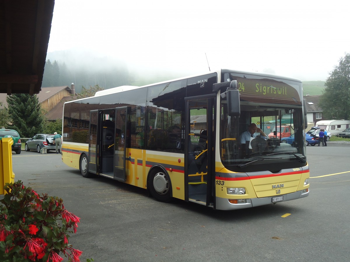 (147'409) - STI Thun - Nr. 133/BE 801'133 - MAN/Gppel am 29. September 2013 in Schwanden, Sge