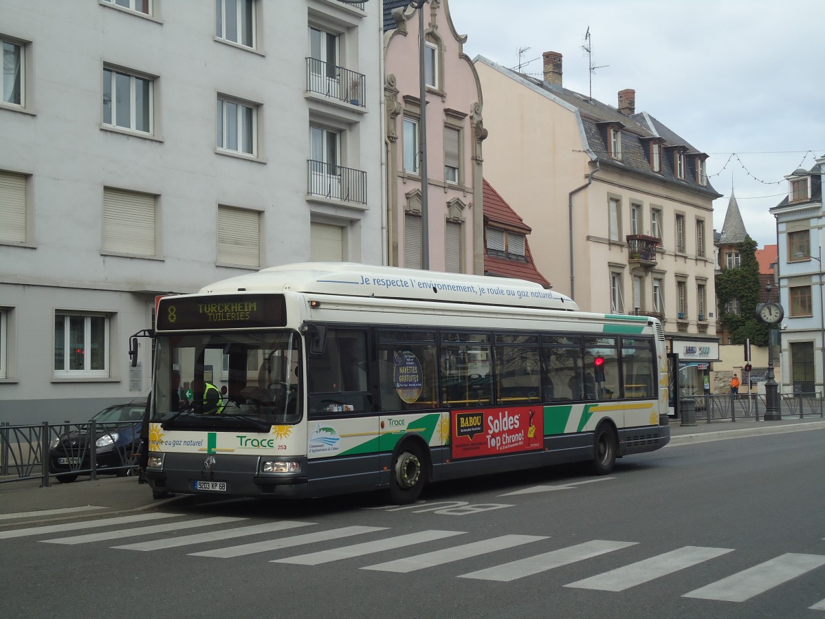 (148'187) - TRACE Colmar - Nr. 253/9203 XP 68 - Renault (ex Nr. 153) am 7. Dezember 2013 in Colmar, Thtre