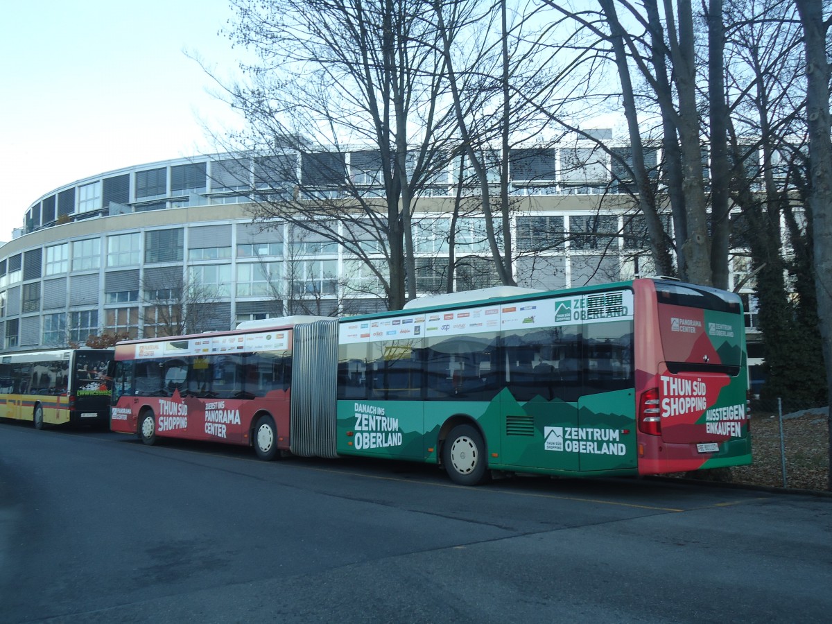 (148'601) - STI Thun - Nr. 137/BE 801'137 - Mercedes am 31. Dezember 2013 bei der Schifflndte Thun