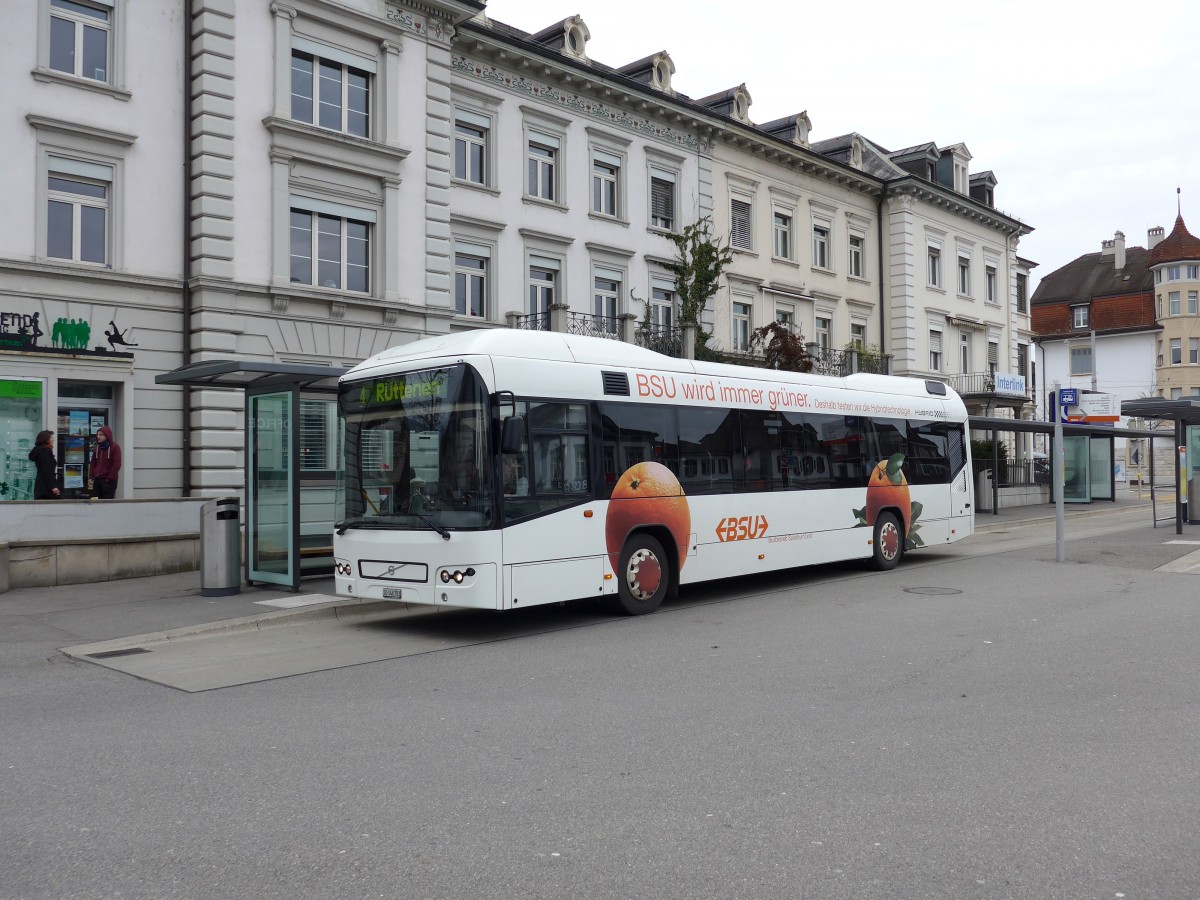 (148'674) - BSU Solothurn - Nr. 83/SO 148'783 - Volvo am 26. Januar 2014 beim Hauptbahnhof Solothurn