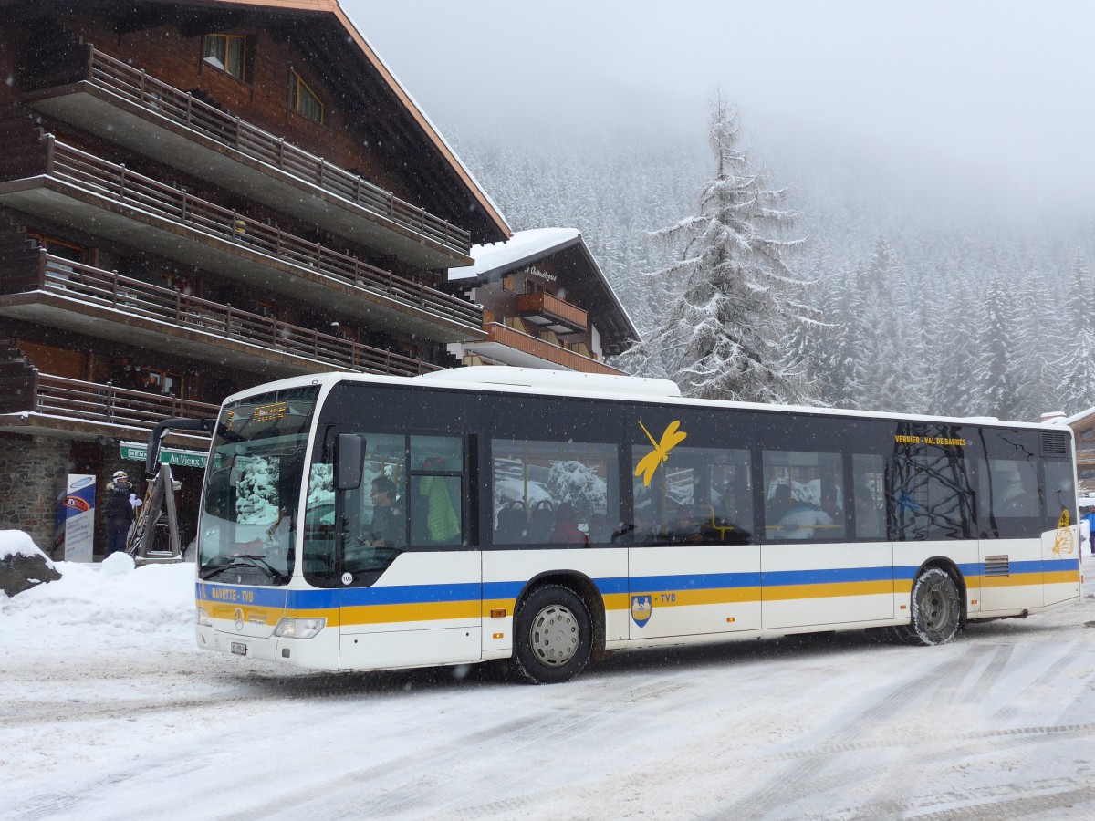 (148'723) - TMR Martigny - Nr. 106/VS 89'948 - Mercedes am 2. Februar 2014 in Verbier, Mdran