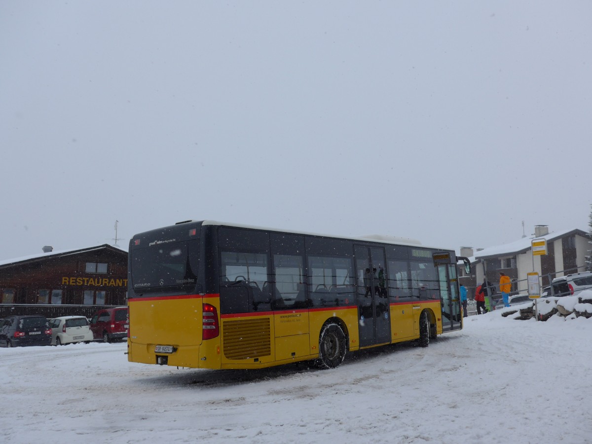 (149'083) - Fontana, Ilanz - Nr. 19/GR 94'574 - Mercedes am 1. Mrz 2014 in Obersaxen, Meierhof Talstation