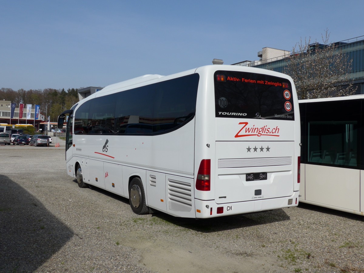 (149'534) - Zwingli, Nesslau - Mercedes am 31. Mrz 2014 in Kloten, EvoBus