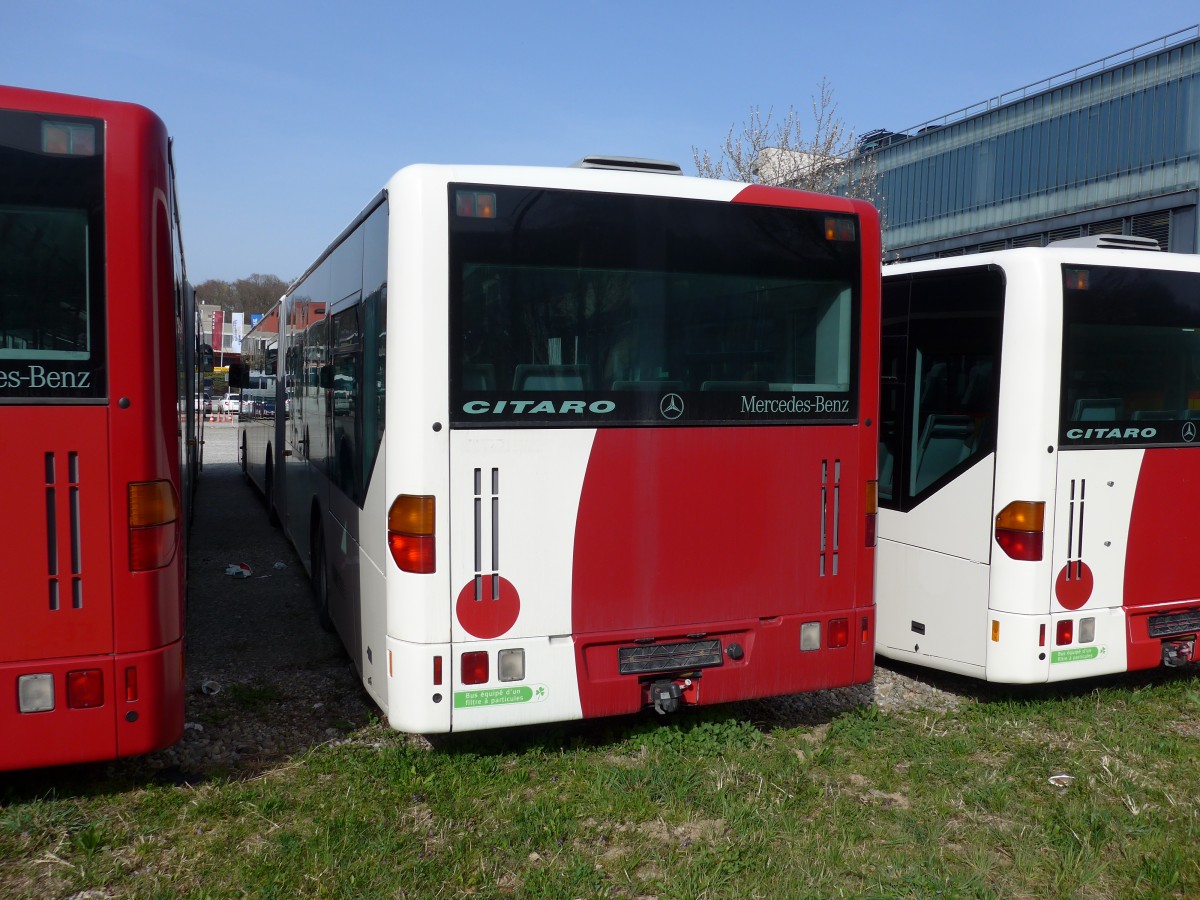 (149'549) - VBL Luzern - Nr. 993 - Mercedes (ex TPF Fribourg Nr. 131) am 31. Mrz 2014 in Kloten, EvoBus