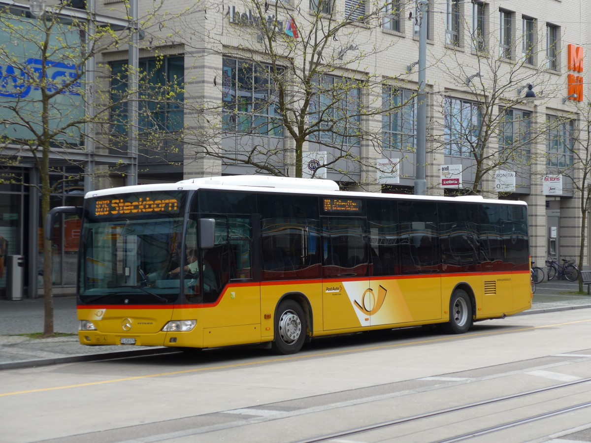 (149'706) - PostAuto Ostschweiz - TG 158'079 - Mercedes am 21. April 2014 beim Bahnhof Frauenfeld