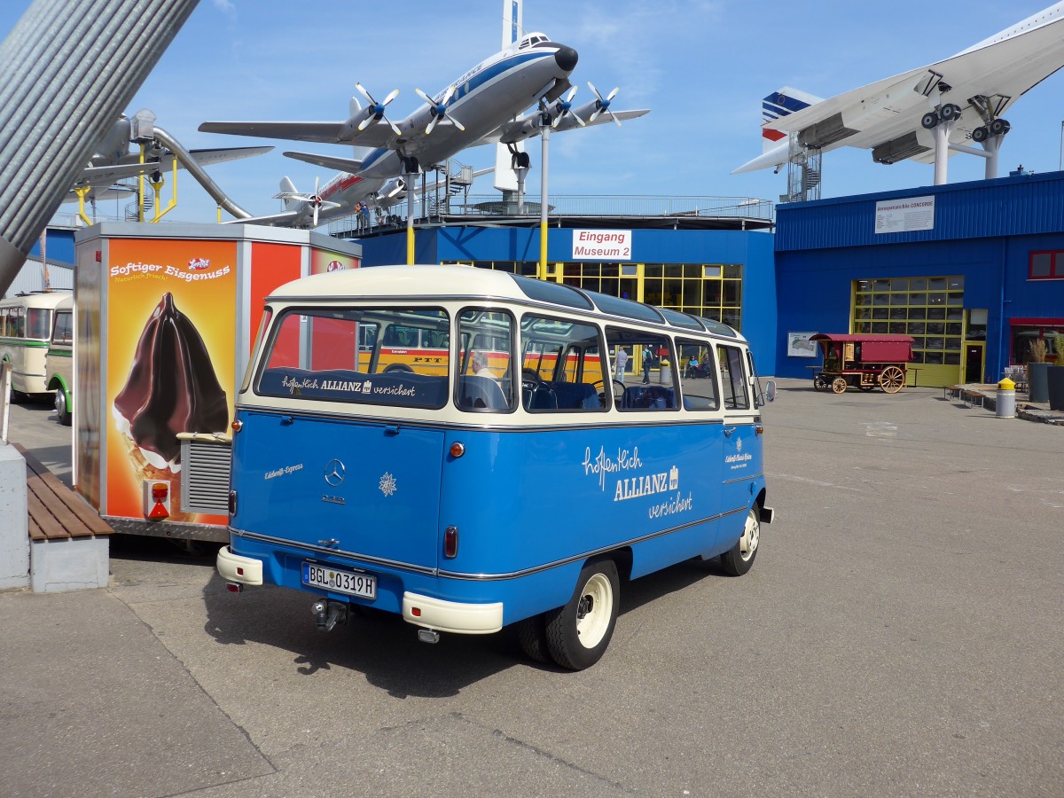 (149'787) - Edelweiss, Ainring - BGL-O 319H - Mercedes am 25. April 2014 in Sinsheim, Museum