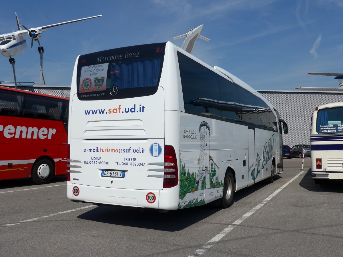 (149'847) - Aus Italien: SAF, Udine - Nr. 704/DS-616 LV - Mercedes am 25. April 2014 in Sinsheim, Museum