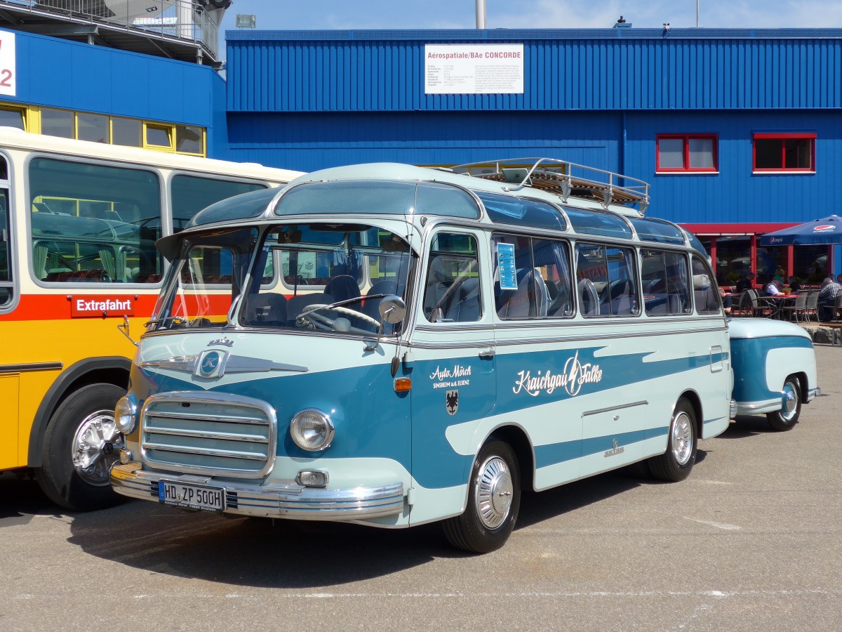 (149'858) - Mrch, Sinsheim - HD-ZP 500H - Setra am 25. April 2014 in Sinsheim, Museum