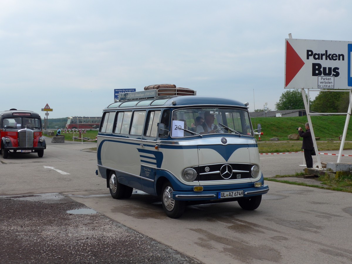 (150'175) - Fuchs, Allmendingen - UL-AZ 674H - Mercedes am 26. April 2014 in Speyer, Technik-Museum