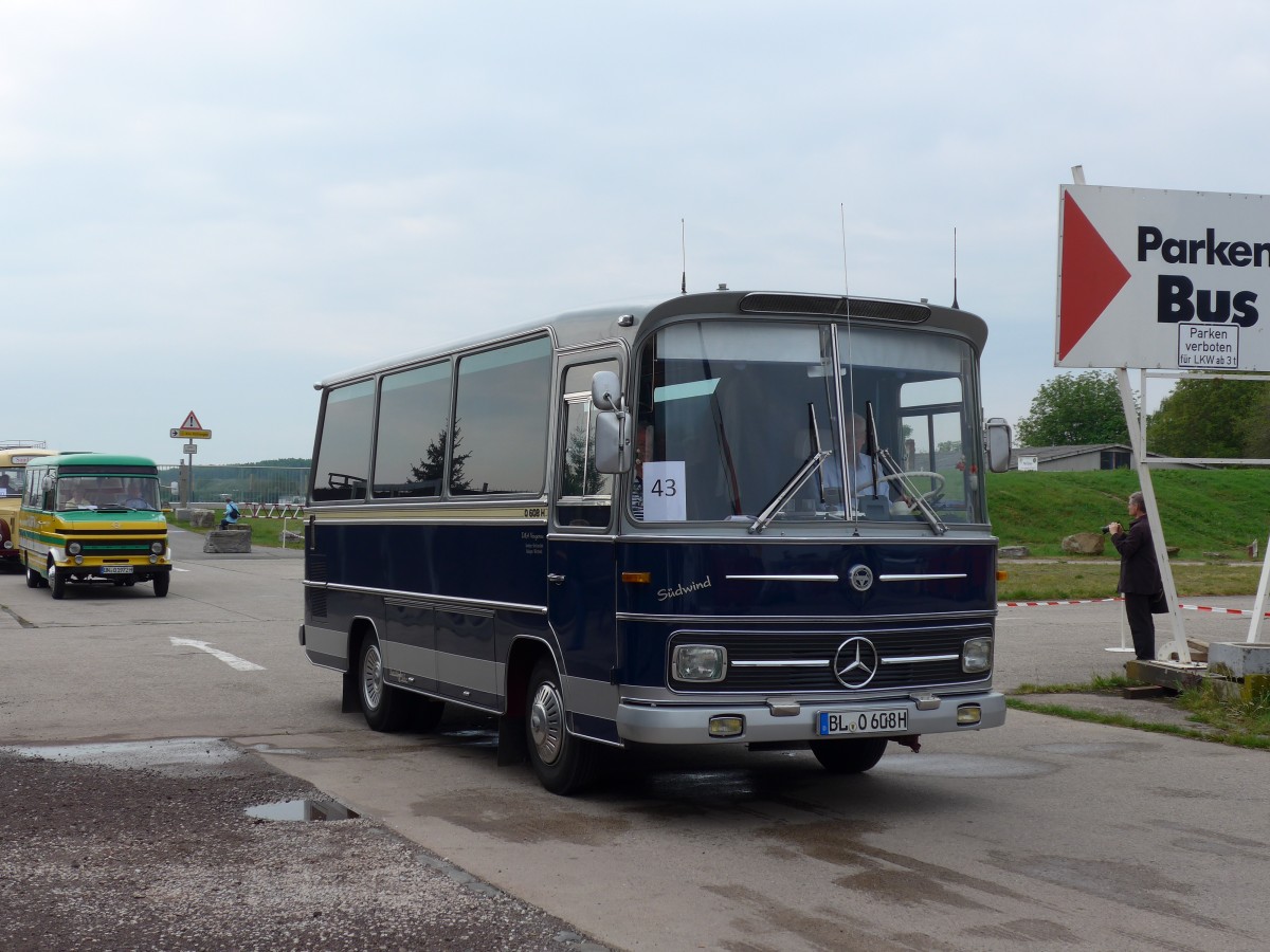 (150'181) - Vosgerau, Balingen - BL-O 608H - Mercedes/Vetter am 26. April 2014 in Speyer, Technik-Museum