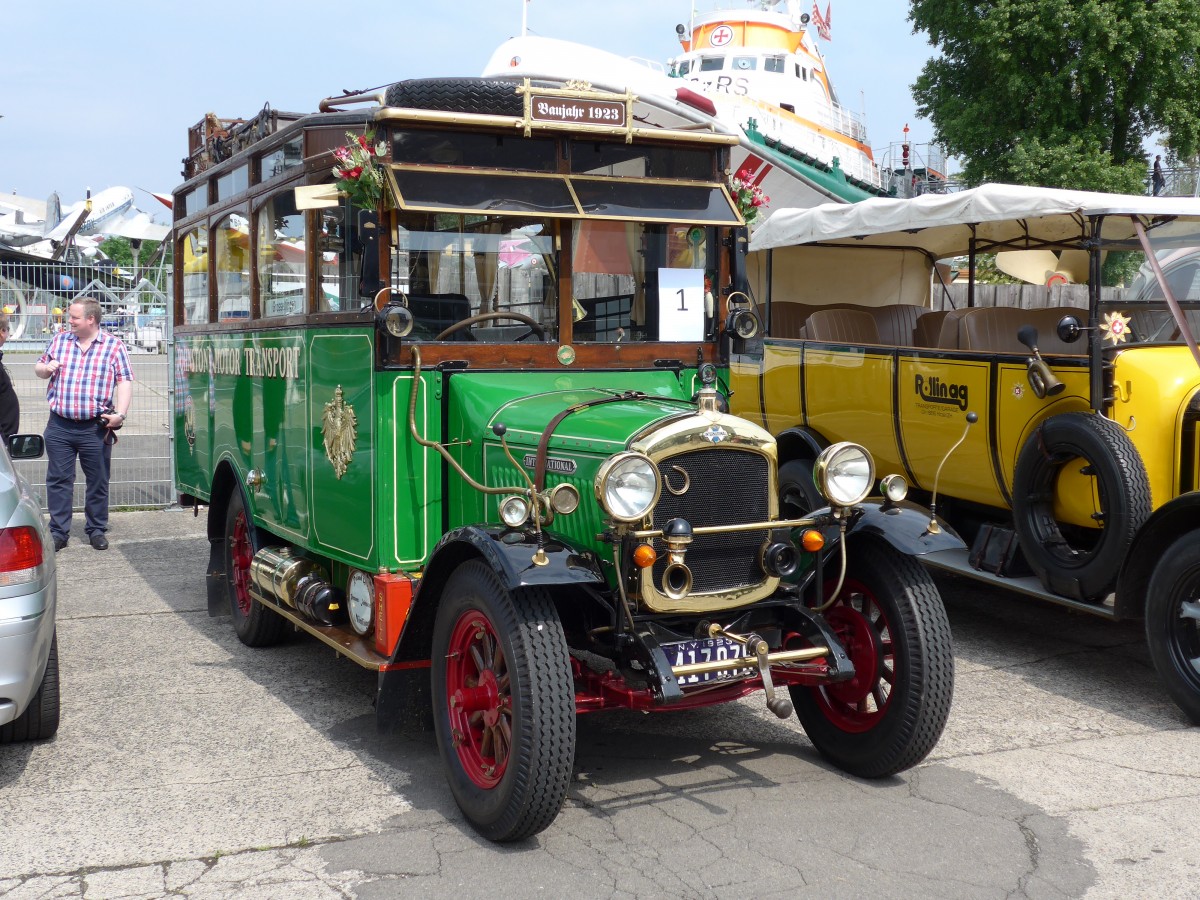 (150'260) - Gross, Nrdlingen - DON 0754 - International (ex Johnston, GB-Richmond) am 26. April 2014 in Speyer, Technik-Museum