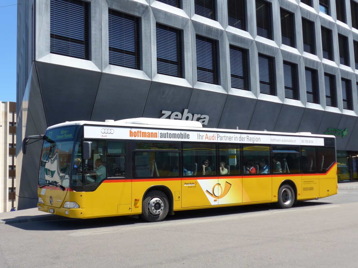 (150'713) - Wohlgemuth, Hochwald - SO 115'119 - Mercedes am 18. Mai 2014 beim Bahnhof Liestal