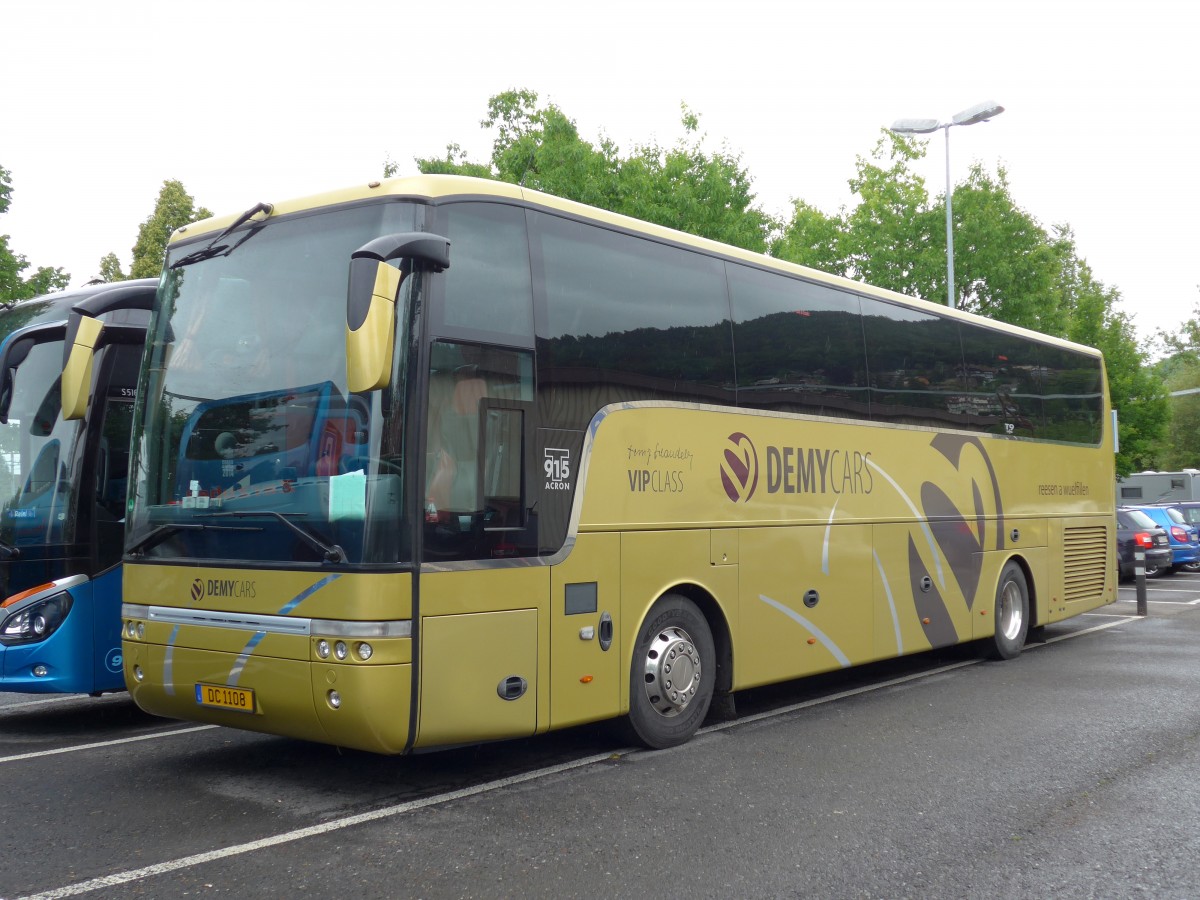 (150'951) - Aus Luxemburg: Demy Cars. Keispelt - DC 1108 - Van Hool am 27. Mai 2014 in Thun, Seestrasse