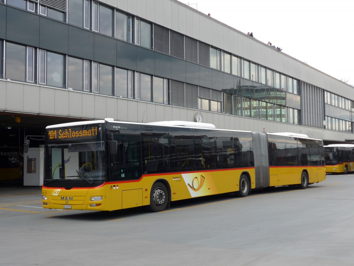 (151'022) - Bernmobil, Bern - Nr. 666/BE 615'371 - MAN am 28. Mai 2014 in Bern, Postautostation