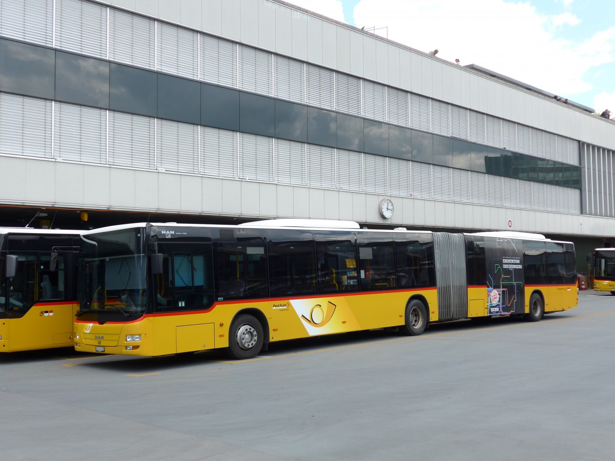 (151'028) - PostAuto Bern - Nr. 665/BE 656'302 - MAN am 29. Mai 2014 in Bern, Postautostation