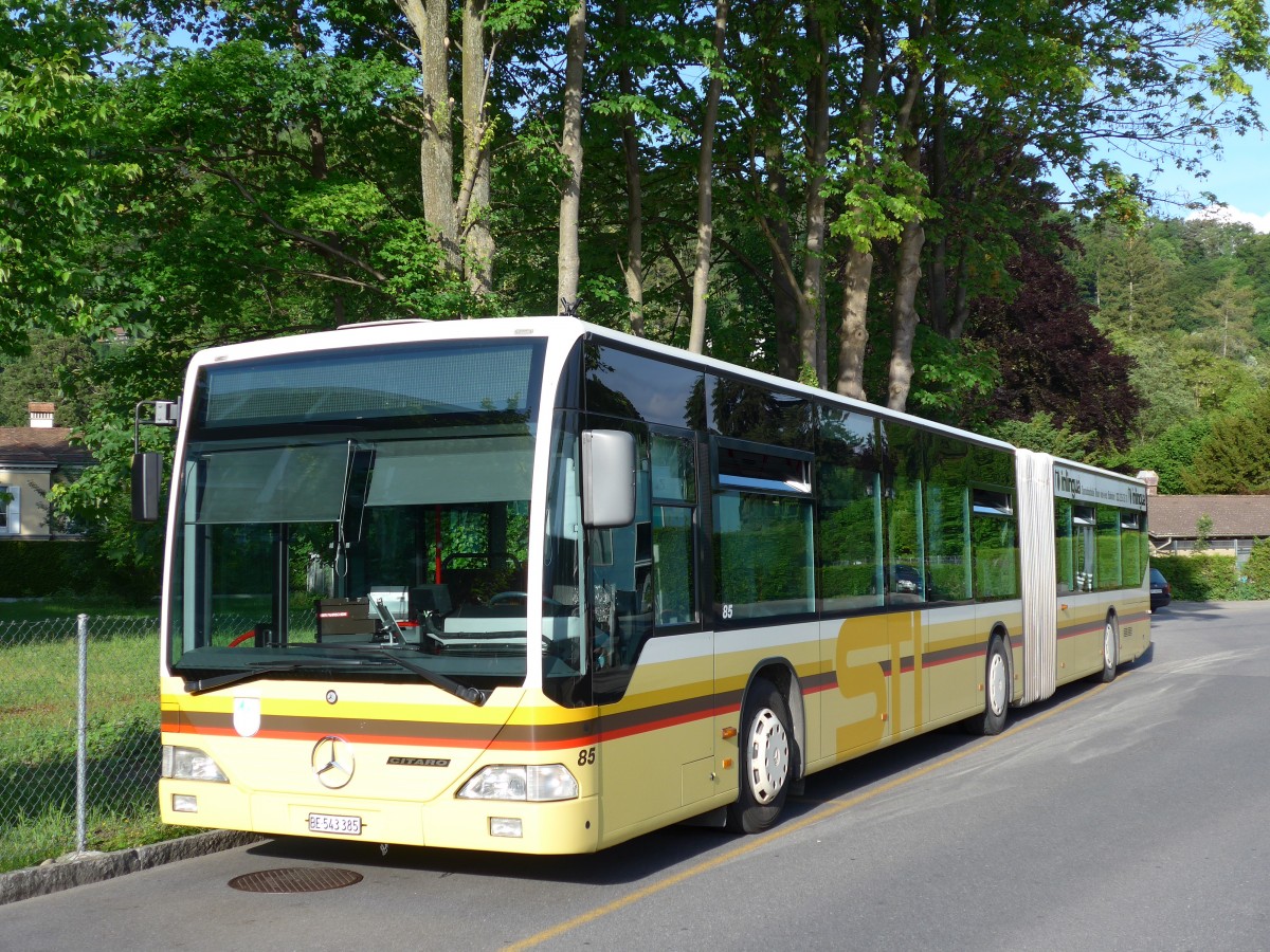 (151'230) - STI Thun - Nr. 85/BE 543'385 - Mercedes am 5. Juni 2014 bei der Schifflndte Thun