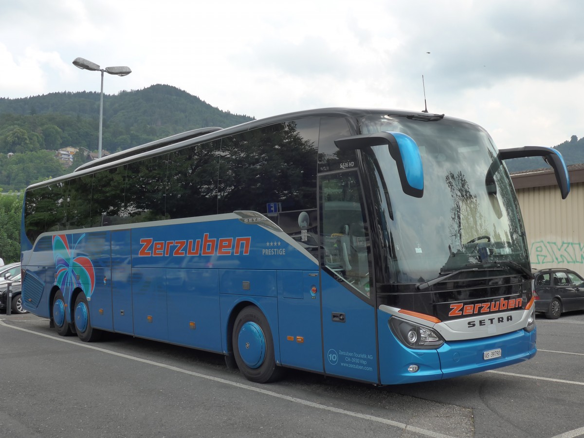 (151'588) - Zerzuben, Visp-Eyholz - Nr. 10/VS 39'790 - Setra am 17. Juni 2014 in Thun, Seestrasse