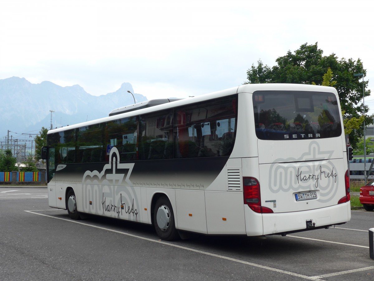 (151'869) - Aus Deutschland: Metz, Sennfeld - SW-TM 915 - Setra am 28. Juni 2014 in Thun, Seestrasse