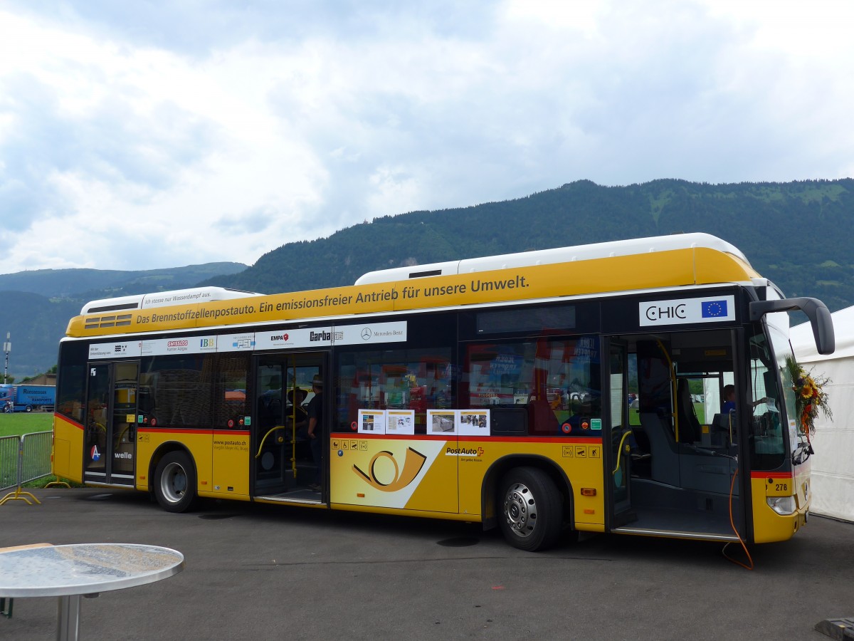 (151'898) - Voegtlin-Meyer, Brugg - Nr. 278/AG 426'278 - Mercedes am 28. Juni 2014 in Interlaken, Flugplatz