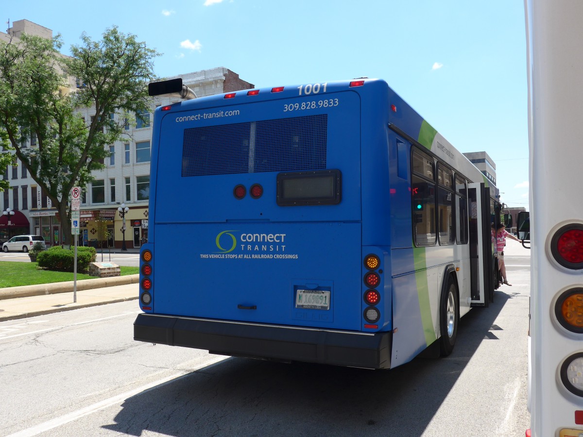 (152'481) - Connect Transit, Bloomington - Nr. 1001/M 169'891 - Gillig am 10. Juli 2014 in Bloomington