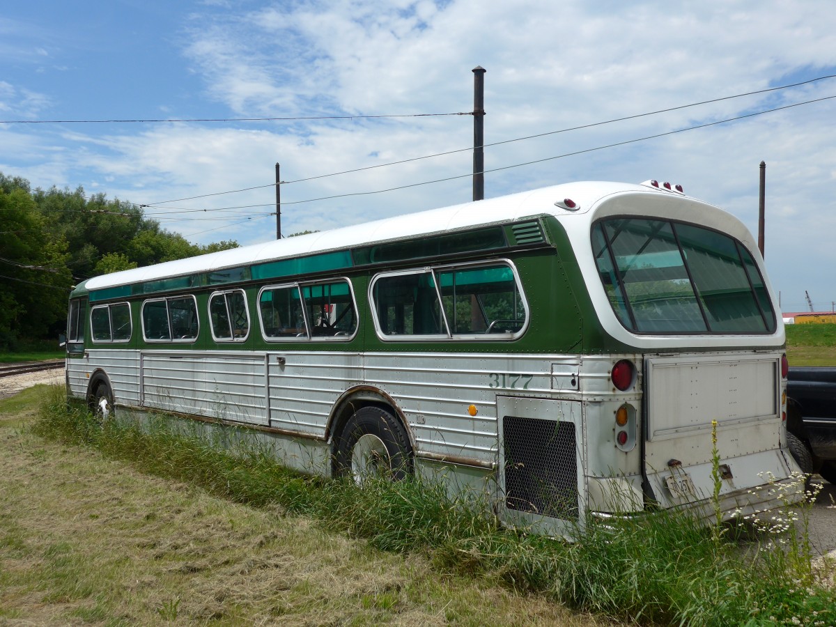 (152'538) - CTA Chicago - Nr. 3177/70'257 AV - Flxible am 11. Juli 2014 in Union, Railway Museum